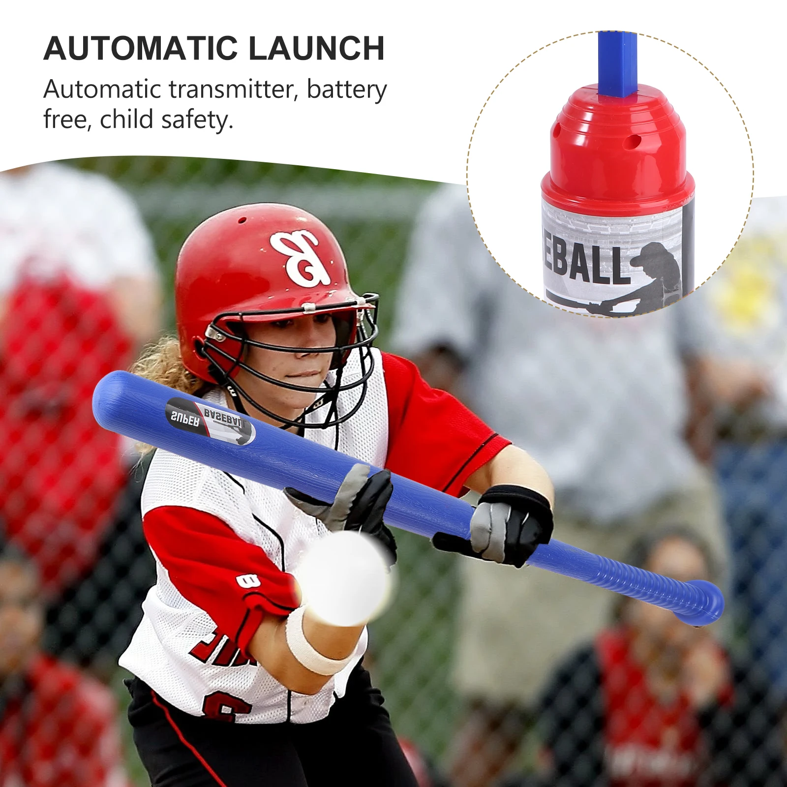 Serving Baseball Bat Set Trainer Practice Toy Toys Pitching Machine Automatic for Kids Parent-child
Serving Baseball Bat Set Trainer Practice Toy Toys Pitching Machine Automatic for Kids Parent-child