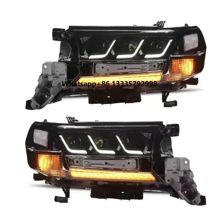 High Quality Auto LED Head Lamp System Warm White Plug&Play Car Headlight Assembly for 2016-2020 for Toyo-ta LAND CRUISER LC200
High Quality Auto LED Head Lamp System Warm White Plug&Play Car Headlight Assembly for 2016-2020 for Toyo-ta LAND CRUISER LC200
