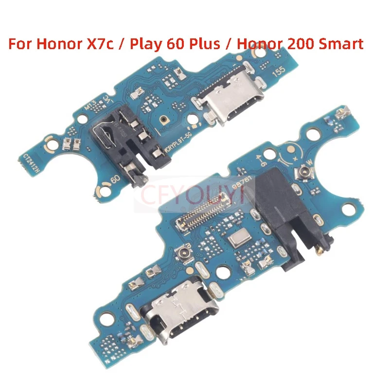 For Honor X7c / Play 60 Plus / Honor 200 Smart USB Charger Charging Port Board Dock Connector Flex Cable Replacement Part
For Honor X7c / Play 60 Plus / Honor 200 Smart USB Charger Charging Port Board Dock Connector Flex Cable Replacement Part