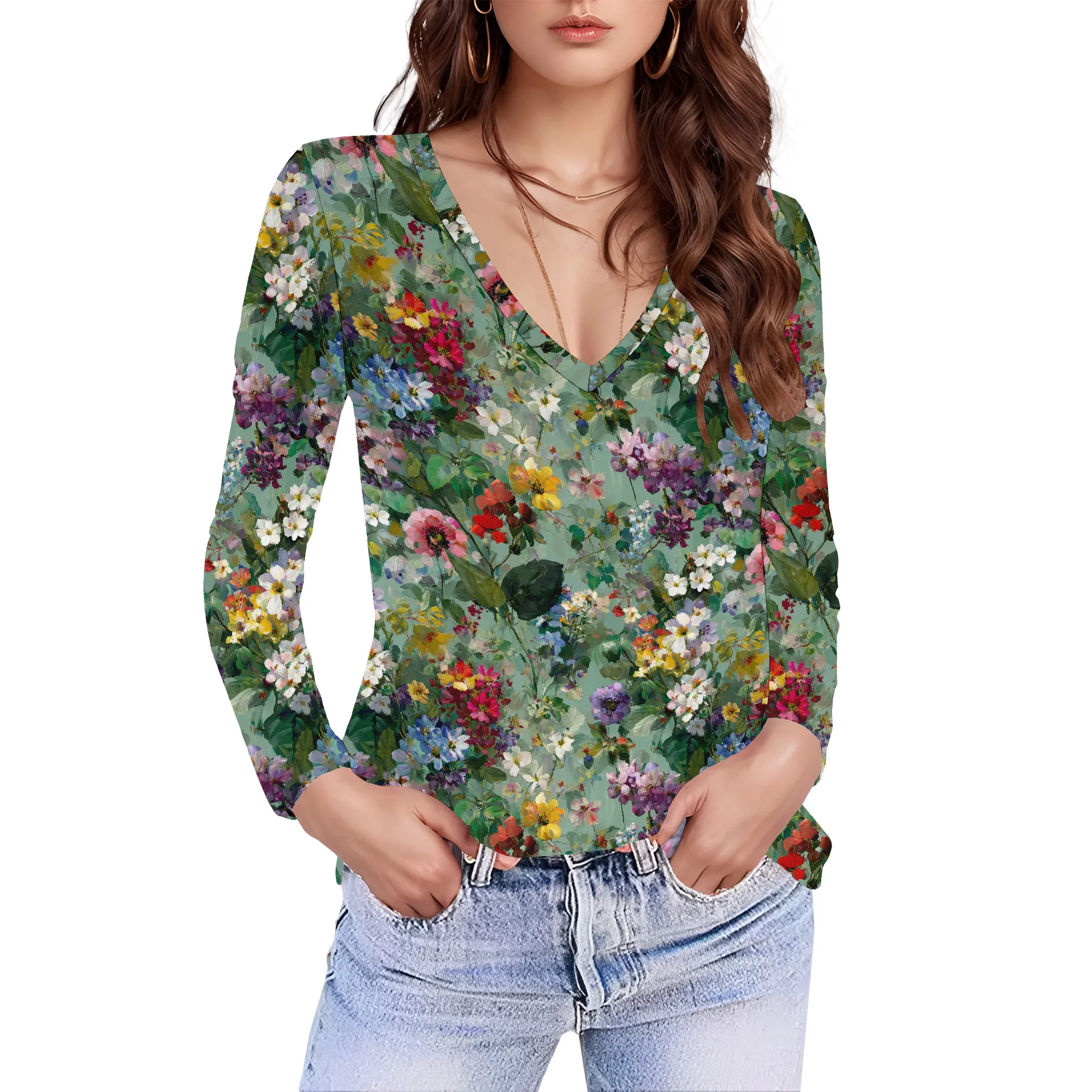 Womens Summer Casual Long Sleve V Neck T Shirts Cute Cotton Graphic Tunic Tops Tees Blouses
Womens Summer Casual Long Sleve V Neck T Shirts Cute Cotton Graphic Tunic Tops Tees Blouses
