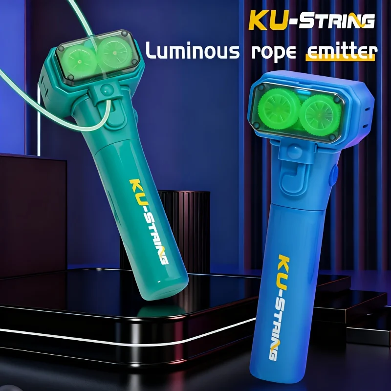 Portable Handheld Rope Launcher - Luminous /Glow in The Dark,Stress Relief & Fun Game,Kids Party Gift,Light Toy String
Portable Handheld Rope Launcher - Luminous /Glow in The Dark,Stress Relief & Fun Game,Kids Party Gift,Light Toy String