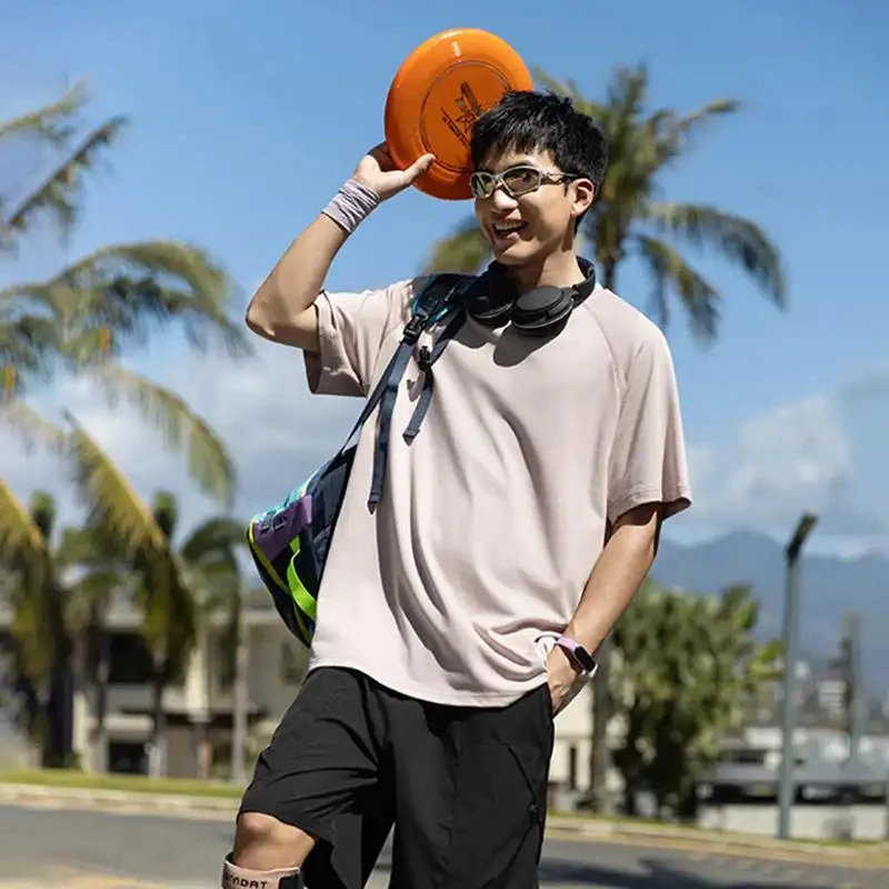 2026 Summer Men's T-Shirt Lightweight, Cool, Short Sleeve, Skin-Friendly, Sun Protection, Outdoor Sportswear, Moisture-Wicking,
2026 Summer Men's T-Shirt Lightweight, Cool, Short Sleeve, Skin-Friendly, Sun Protection, Outdoor Sportswear, Moisture-Wicking,