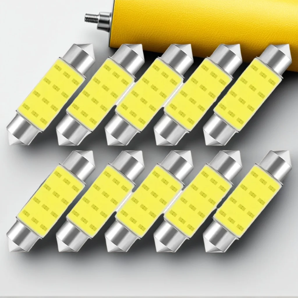 10 PCS C5W LED Bulb - 12V COB 7000K Dome & License Plate Lights for Car Interior
10 PCS C5W LED Bulb - 12V COB 7000K Dome & License Plate Lights for Car Interior