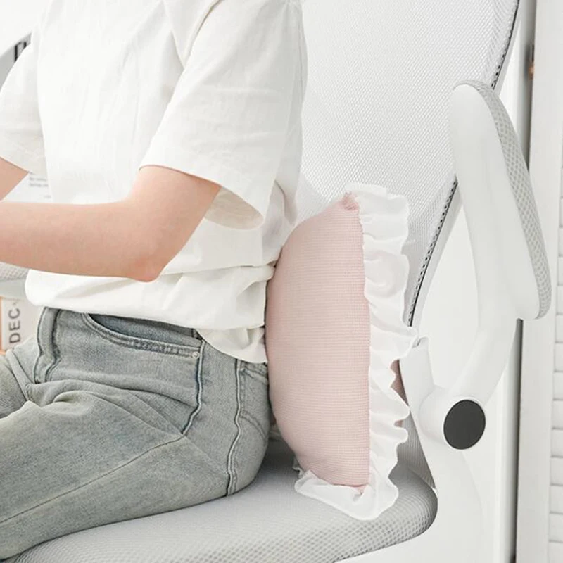 Pink Bow-shaped Pillow Ruffle Lace Decor PP Cotton Filling Pillow Modern Minimalist Bed Sofa Support Pillow Car Seat Cushion
Pink Bow-shaped Pillow Ruffle Lace Decor PP Cotton Filling Pillow Modern Minimalist Bed Sofa Support Pillow Car Seat Cushion
