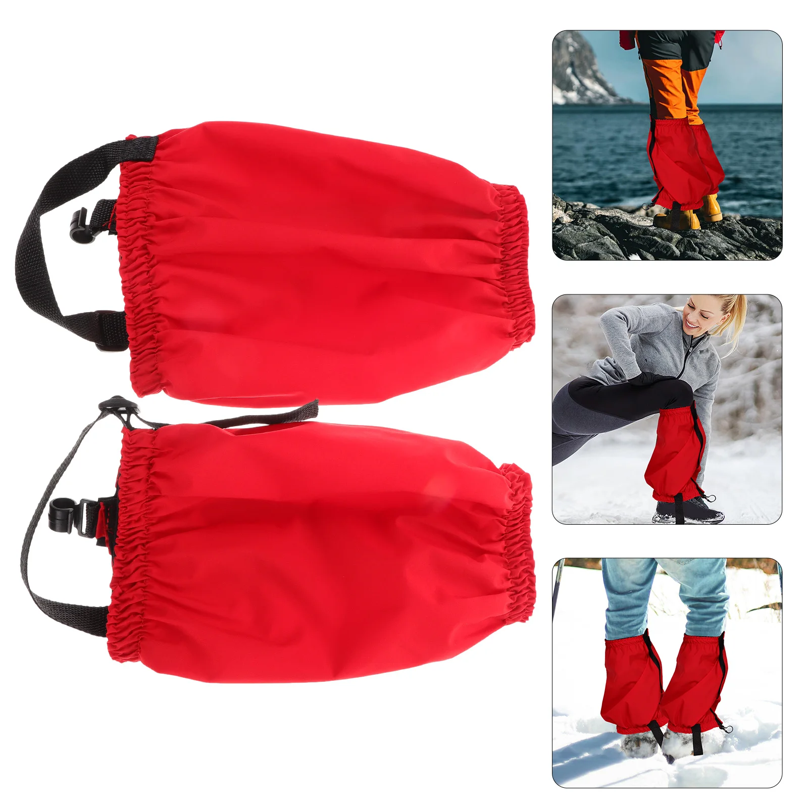 Waterproof Hiking Adjustable Snake Leg Gaiters For Outdoor Mountain Climbing Skiing Trekking Sandproof Red Design Durable Ankle
Waterproof Hiking Adjustable Snake Leg Gaiters For Outdoor Mountain Climbing Skiing Trekking Sandproof Red Design Durable Ankle