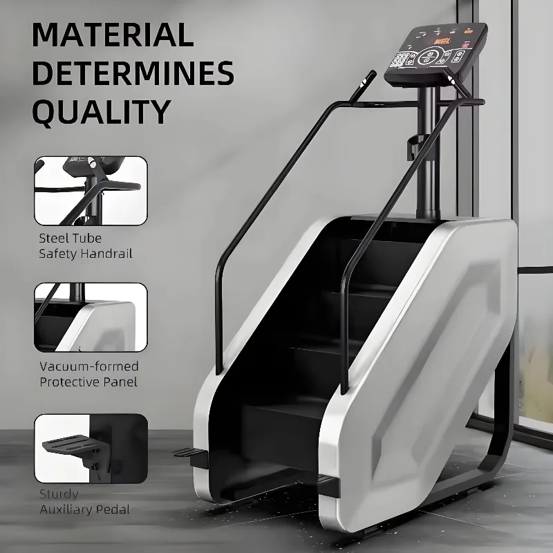 Intelligent Automatically Stair Climber Fitness Machine Commercial Gym Exercise Apparatus Robot Stairs Climber Stairs
Intelligent Automatically Stair Climber Fitness Machine Commercial Gym Exercise Apparatus Robot Stairs Climber Stairs
