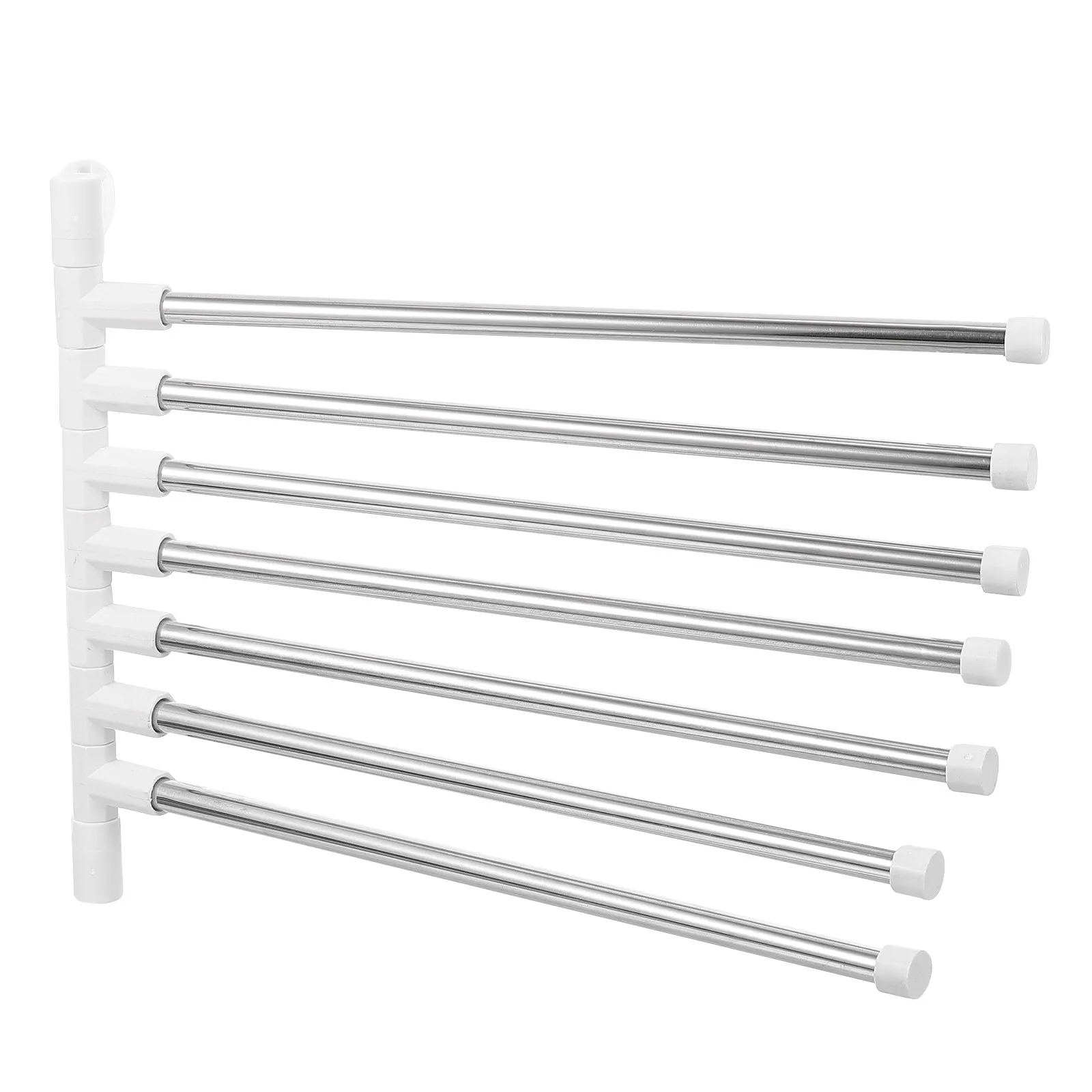 1Set Rotatory Towel Holder Stainless Steel Wall-Mounted No Drill Towel Hanging Rack for Bathroom Kitchen Space Saving
1Set Rotatory Towel Holder Stainless Steel Wall-Mounted No Drill Towel Hanging Rack for Bathroom Kitchen Space Saving
