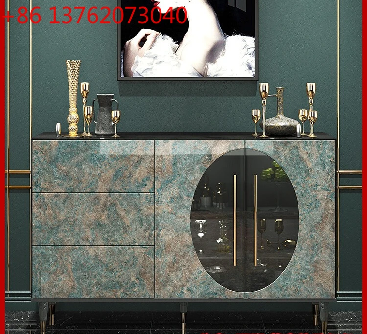 Light luxury high-end dining side cabinet integrated small apartment living room entrance locker against the wall
Light luxury high-end dining side cabinet integrated small apartment living room entrance locker against the wall
