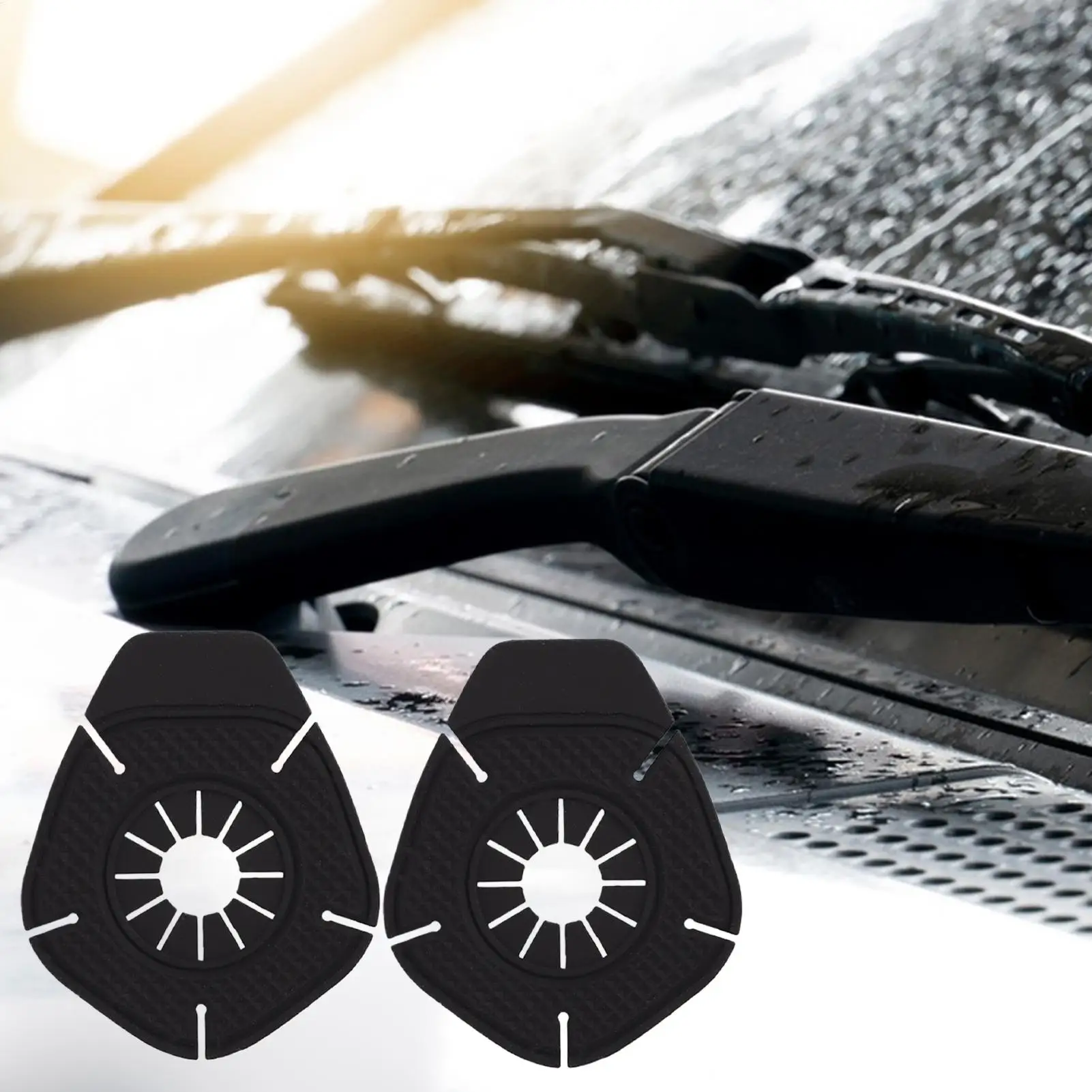 1 pair PVC Car Windshield Wiper Arm Hole Protector Multi-Functional Automotive Exterior Replacement Part for Sedan
1 pair PVC Car Windshield Wiper Arm Hole Protector Multi-Functional Automotive Exterior Replacement Part for Sedan