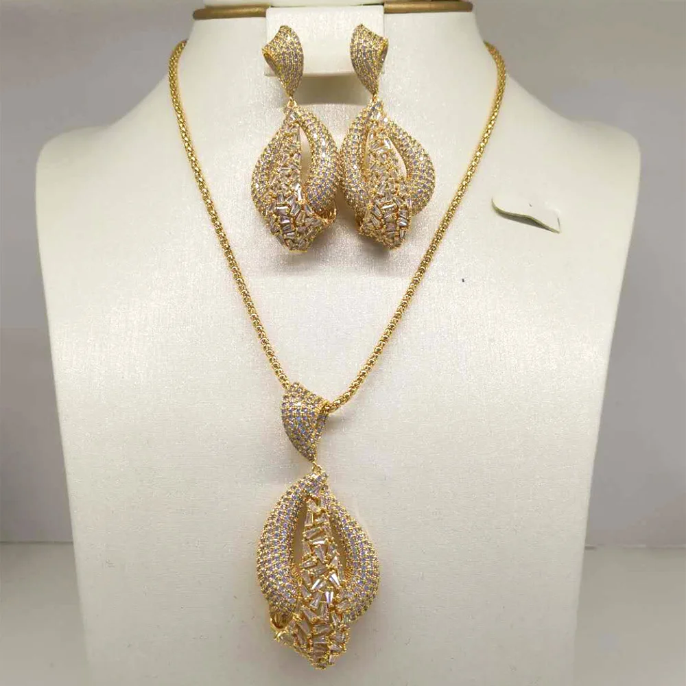 GODKI New African 2Pcs Flower Jewelry Sets For Women Wedding Party Zircon CZ African Dubai Bridal Jewelry Set Dance Party
GODKI New African 2Pcs Flower Jewelry Sets For Women Wedding Party Zircon CZ African Dubai Bridal Jewelry Set Dance Party
