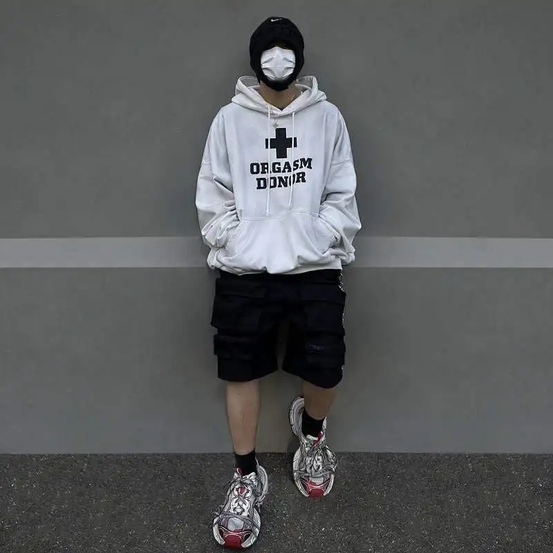 Waed Casual Hoodie Sweatirt Men's Sle Cross Print Loose Fit Overhead Spring Faion Streetwear No Brand Registered
Waed Casual Hoodie Sweatirt Men's Sle Cross Print Loose Fit Overhead Spring Faion Streetwear No Brand Registered