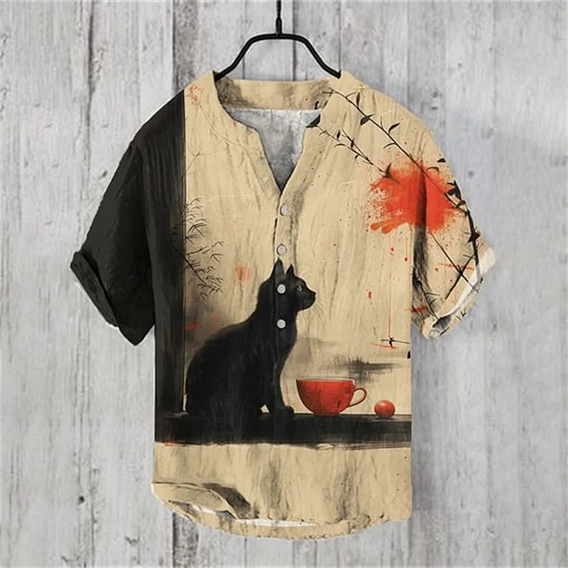 Linen men's fashionable casual shirt short sleeved top 3D printed pattern clothing 2024 Hawaii shirt men's social shirt premium
Linen men's fashionable casual shirt short sleeved top 3D printed pattern clothing 2024 Hawaii shirt men's social shirt premium