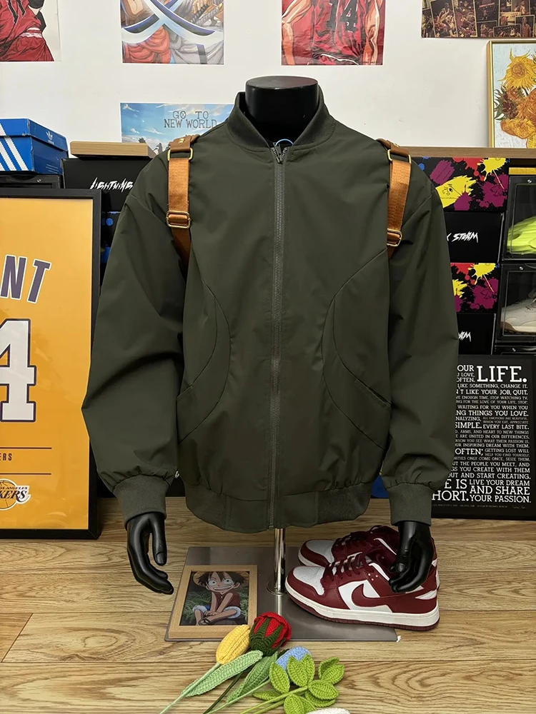 Military een Baseball Jaet Men's Spring Autumn Soft ell Windproof American Sle Outerwear Polyester Nylon Cosite Fiber
Military een Baseball Jaet Men's Spring Autumn Soft ell Windproof American Sle Outerwear Polyester Nylon Cosite Fiber