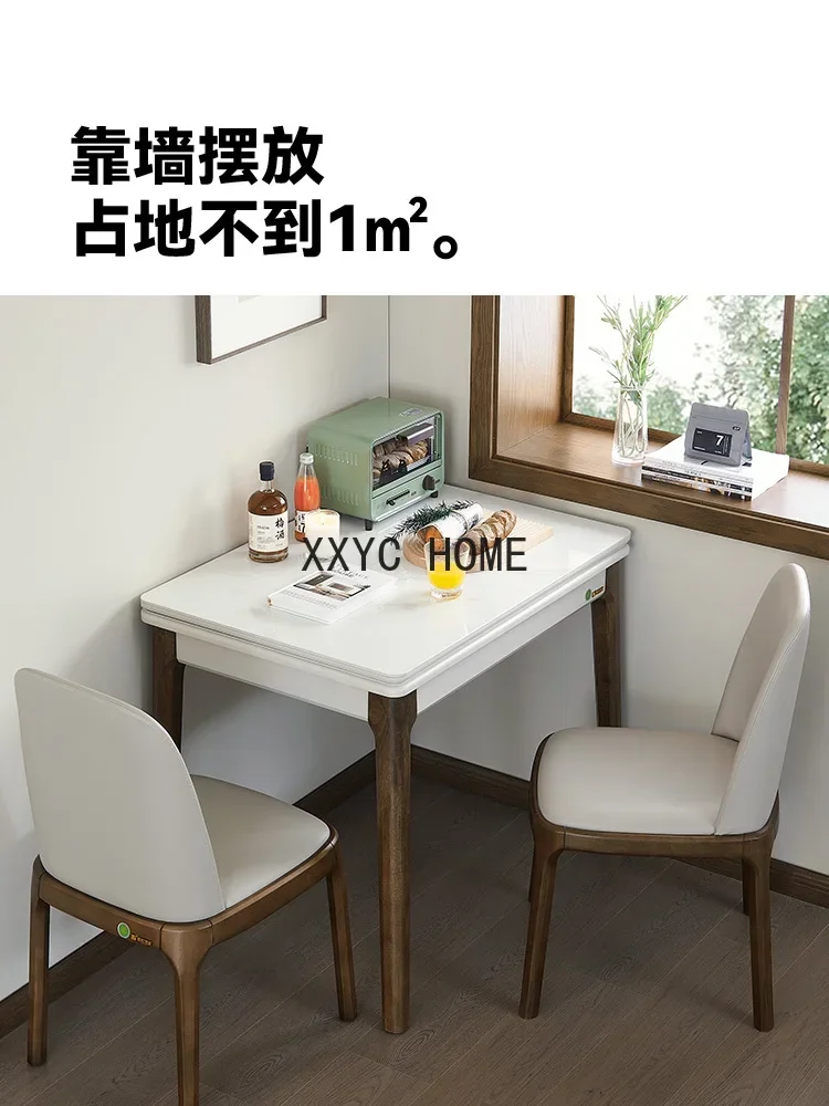 Многофункциональный обеденный стол Bright Stone Plate из массива дерева для 4 человек, раздвижной, настенный
Многофункциональный обеденный стол Bright Stone Plate из массива дерева для 4 человек, раздвижной, настенный