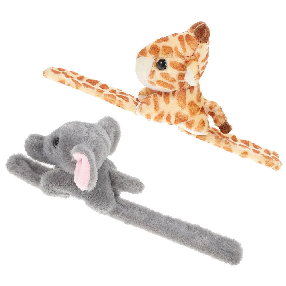 2Pcs Animal Themed Slap Wristband Soft Material Safe Non-Toxic Snap Bracelet for Children Festivals Parties Favors
2Pcs Animal Themed Slap Wristband Soft Material Safe Non-Toxic Snap Bracelet for Children Festivals Parties Favors