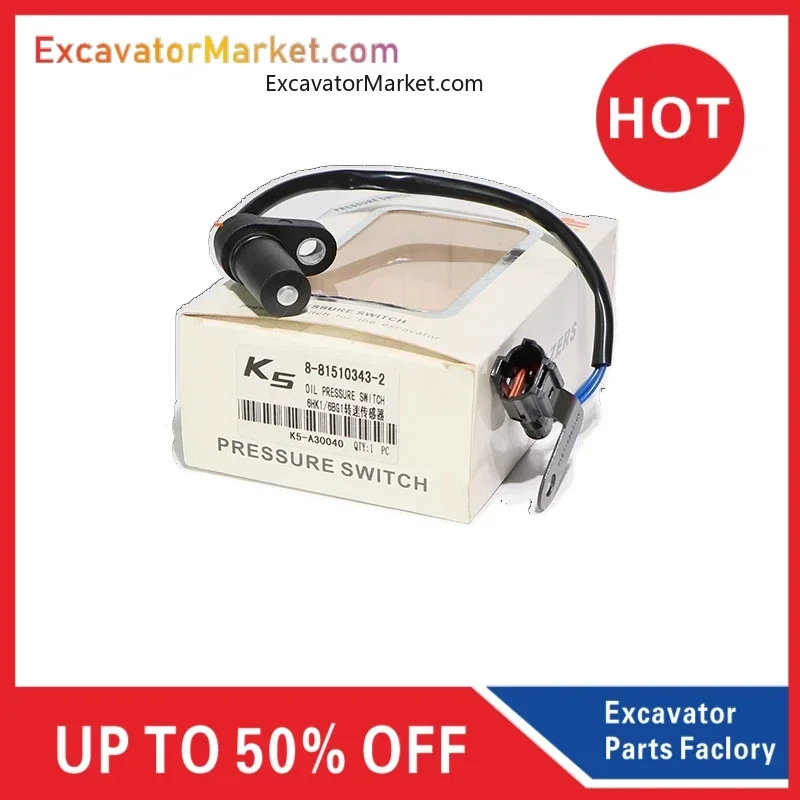 Excavator Parts For Sany Sy 335/365 Hitachi 200/330 Isuzu 6hk1/6bg1 Engine Speed Sensor Accessories
Excavator Parts For Sany Sy 335/365 Hitachi 200/330 Isuzu 6hk1/6bg1 Engine Speed Sensor Accessories