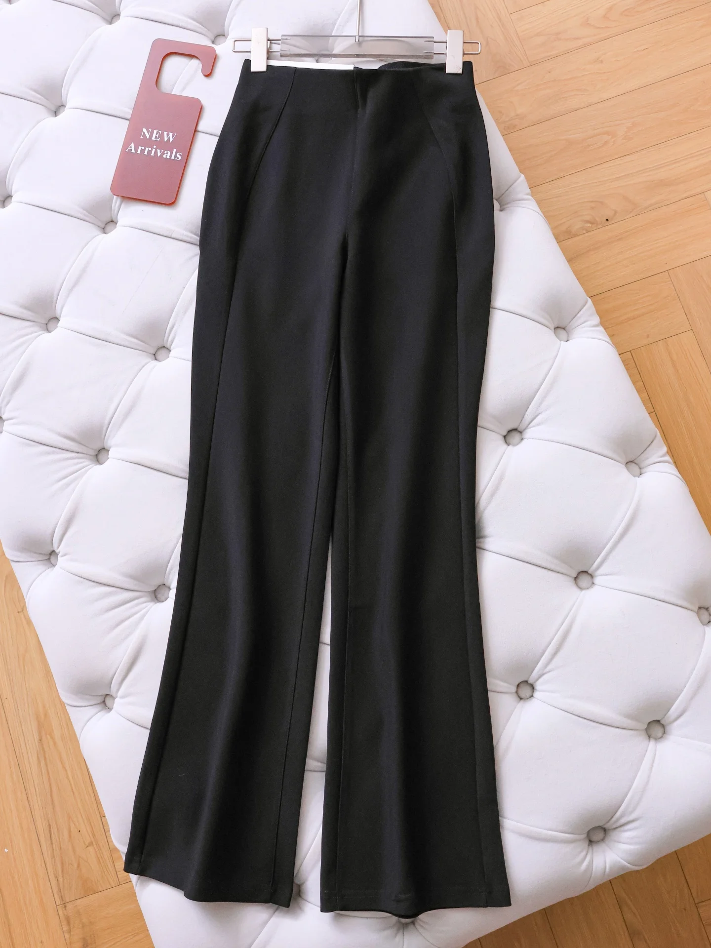 Black High Waist Slimming Stretchy Micro Flared Pants Women's Casual Trousers Spring 2026 New Style Elastic Casual Pants
Black High Waist Slimming Stretchy Micro Flared Pants Women's Casual Trousers Spring 2026 New Style Elastic Casual Pants