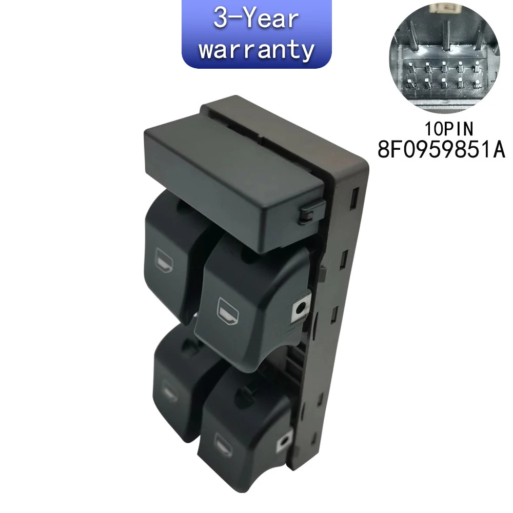 POWER WINDOW SWITCH For Audi A5 S5 2010-2011 8F0959851A
POWER WINDOW SWITCH For Audi A5 S5 2010-2011 8F0959851A