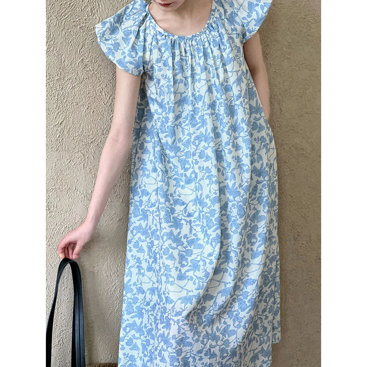 Casual French Style Vacation Countryside Style Small Flying Sleeve Dress for Women, Summer Backless Lace Up Mid Length Floral
Casual French Style Vacation Countryside Style Small Flying Sleeve Dress for Women, Summer Backless Lace Up Mid Length Floral