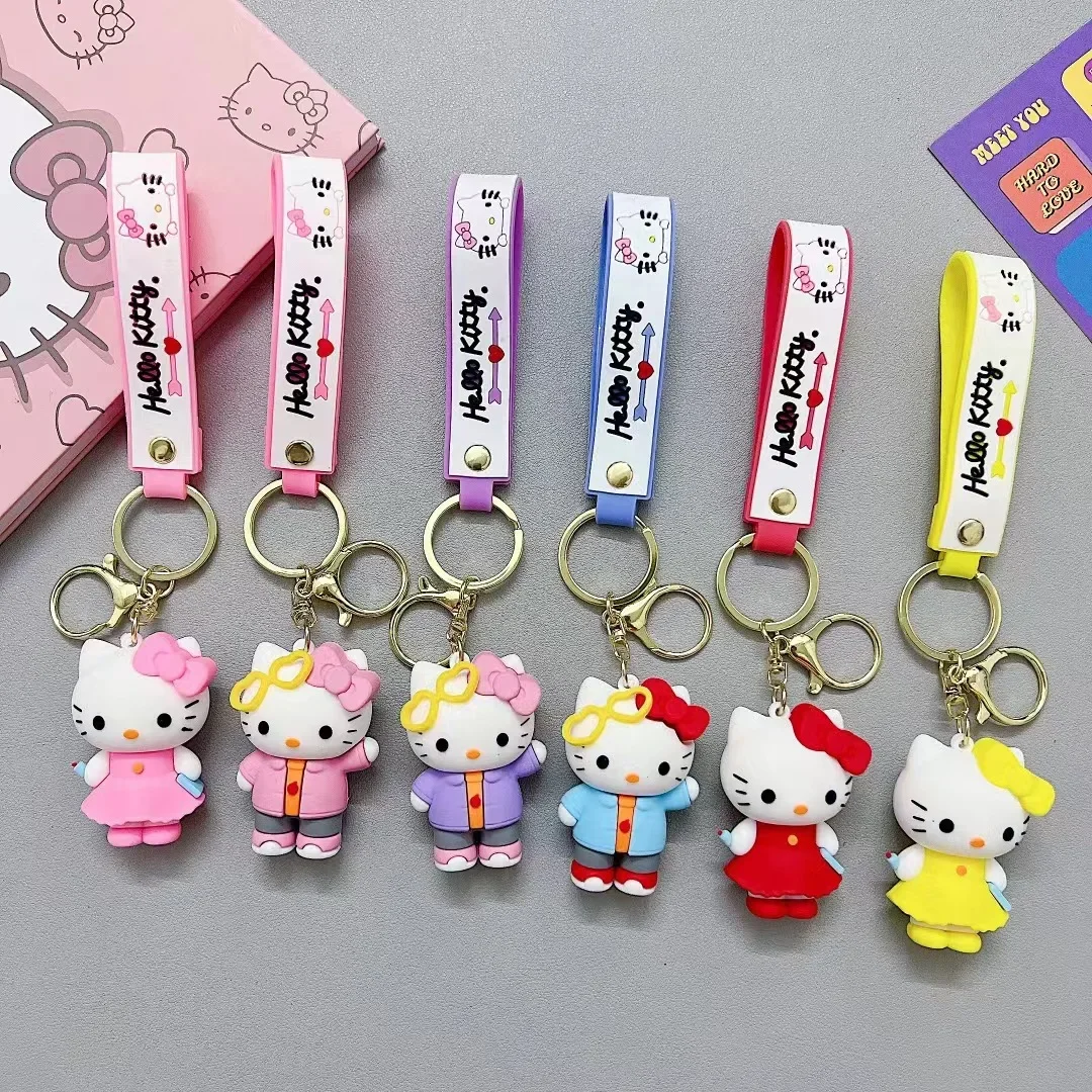MINISO Cute Sanrio Hello Kitty Versatile Styling Series Keychain Key Ring Couple Bag Pendant Small Gift
MINISO Cute Sanrio Hello Kitty Versatile Styling Series Keychain Key Ring Couple Bag Pendant Small Gift