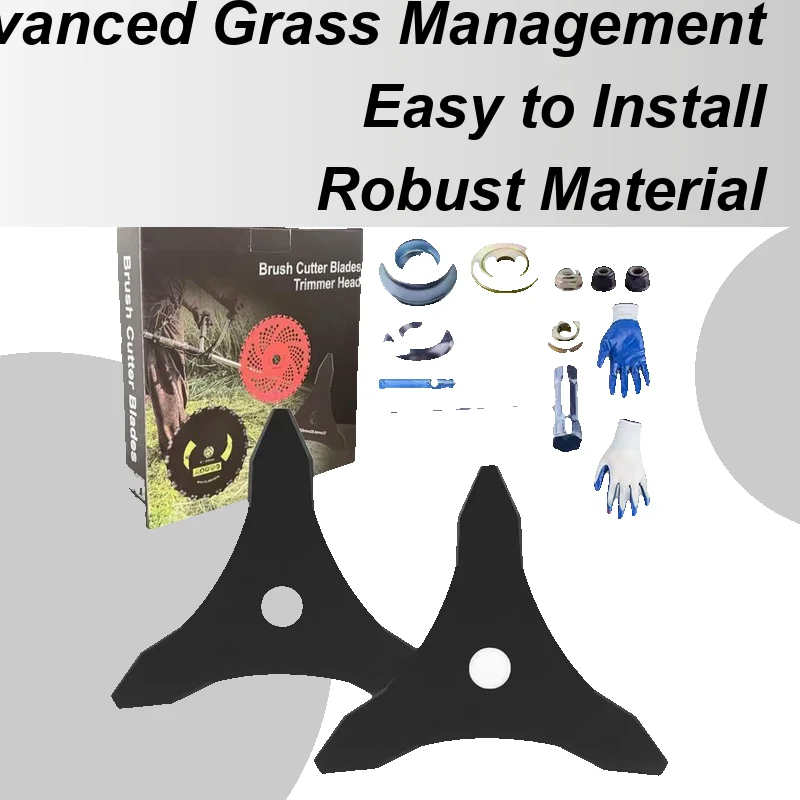 Lawn Trimmer Cutter 3 Teeth Grass Mower Cutter 2 Pieces Mowing Machine Attachment For Yard Maintenance Vegetation Control
Lawn Trimmer Cutter 3 Teeth Grass Mower Cutter 2 Pieces Mowing Machine Attachment For Yard Maintenance Vegetation Control