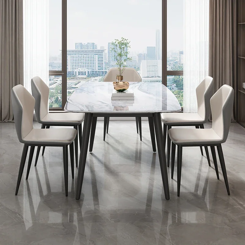 NU08 Full body Rock Plate Dining Table and Chair Light Luxury 2023 New Modern and Simple Household Microcrystalline
NU08 Full body Rock Plate Dining Table and Chair Light Luxury 2023 New Modern and Simple Household Microcrystalline