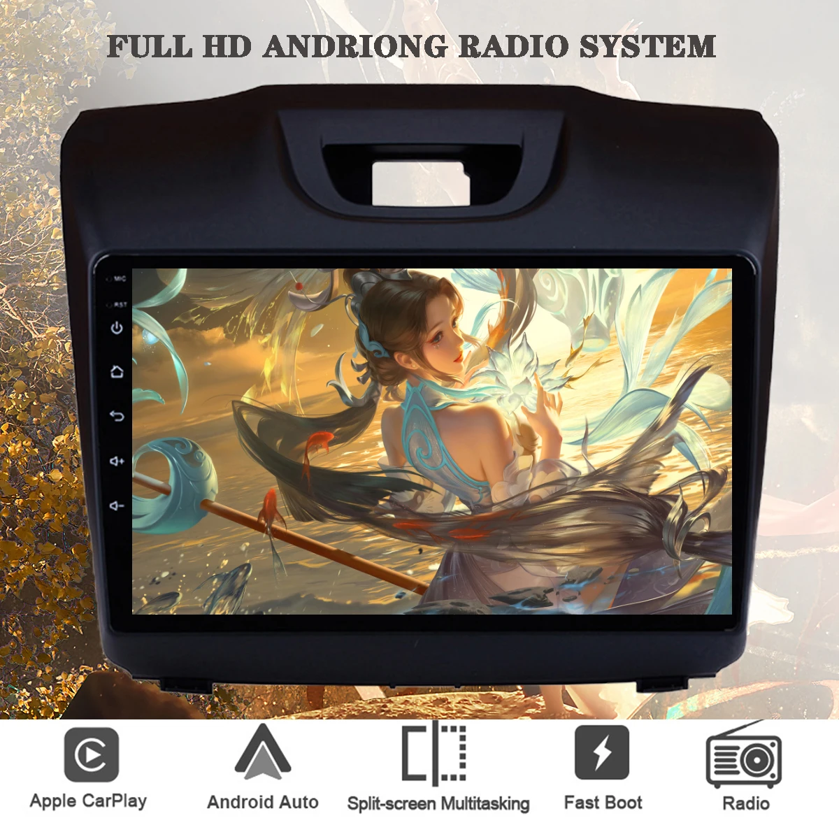 9" Octa Core Android 14 8G-128G Car Multimedia Player Stereo For Chevrolet Trailblazer Colorado S10 Isuzu D-max Head Unit
9" Octa Core Android 14 8G-128G Car Multimedia Player Stereo For Chevrolet Trailblazer Colorado S10 Isuzu D-max Head Unit