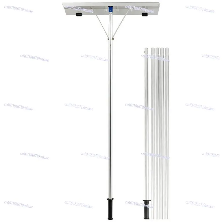 High-quality roof scraper with two wheels snow push super long handle push roof rake
High-quality roof scraper with two wheels snow push super long handle push roof rake