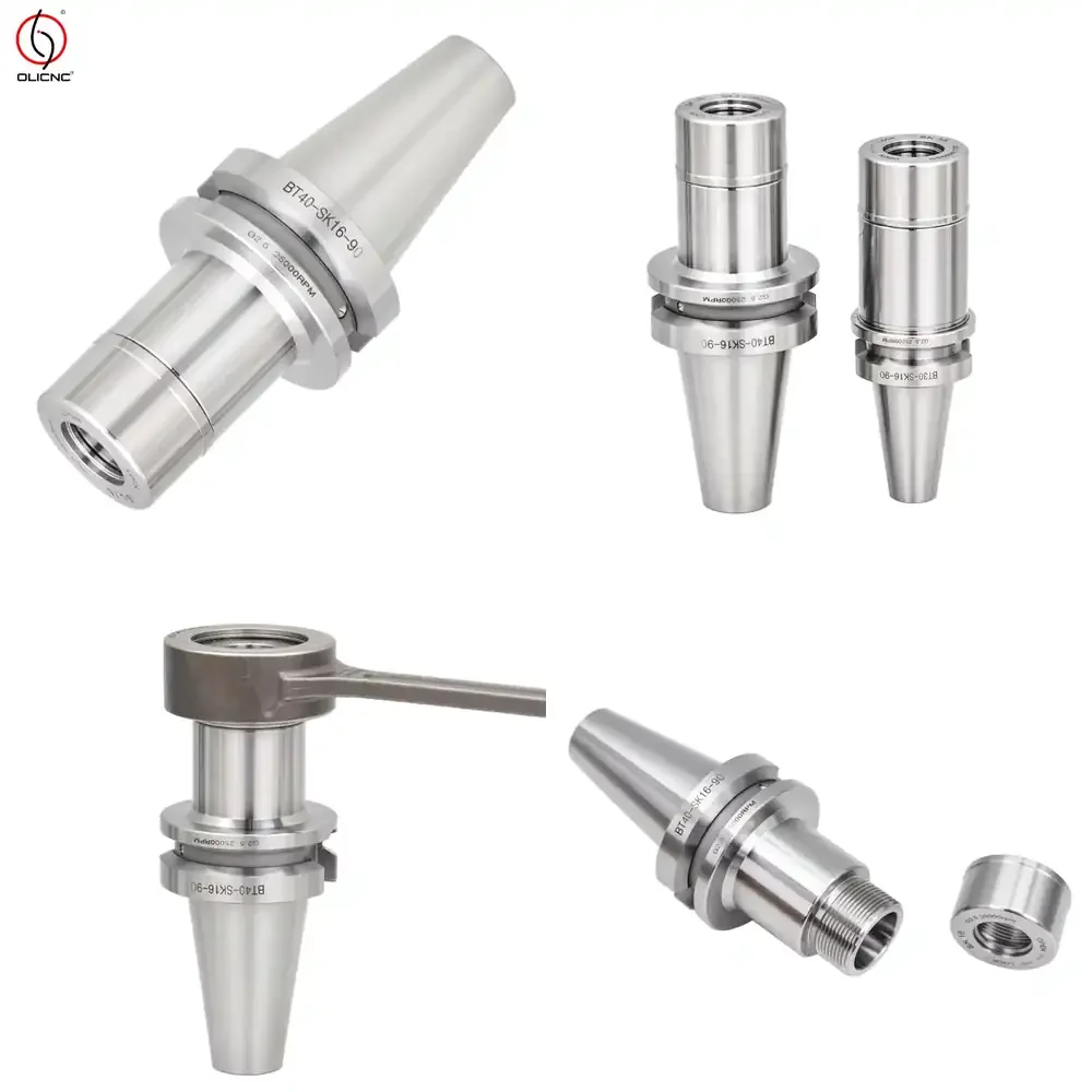 CNC BT40 SK16 90mm Collet Chuck Arbors BT40 Tools Holders SK6 SK10 SK16 SK20 Collet Chuck for Milling Machine
CNC BT40 SK16 90mm Collet Chuck Arbors BT40 Tools Holders SK6 SK10 SK16 SK20 Collet Chuck for Milling Machine