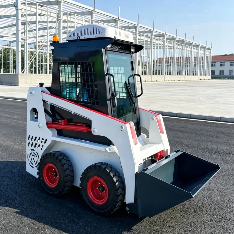 Customized Universal Skid Steer Loader, CE/EMC Certified, Ride-on Transloader, Outdoor Operation Skid Steer Machinery
Customized Universal Skid Steer Loader, CE/EMC Certified, Ride-on Transloader, Outdoor Operation Skid Steer Machinery