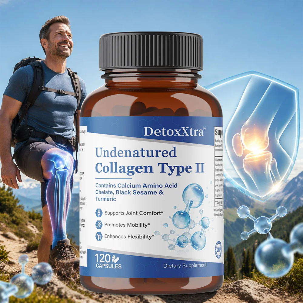 Triple Action Joint Collagen with Type II Collagen - Promotes Joint Health & Comfort,Relieves Pain,Rebuilds,Preserves Cartilage
Triple Action Joint Collagen with Type II Collagen - Promotes Joint Health & Comfort,Relieves Pain,Rebuilds,Preserves Cartilage