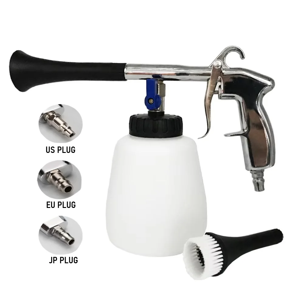 High Pressure Car Wash Gun with Brush Interior and Exterior Deep Clean Dust Blower Tornador Auto Cleaning Washer EU/US/JP Type
High Pressure Car Wash Gun with Brush Interior and Exterior Deep Clean Dust Blower Tornador Auto Cleaning Washer EU/US/JP Type
