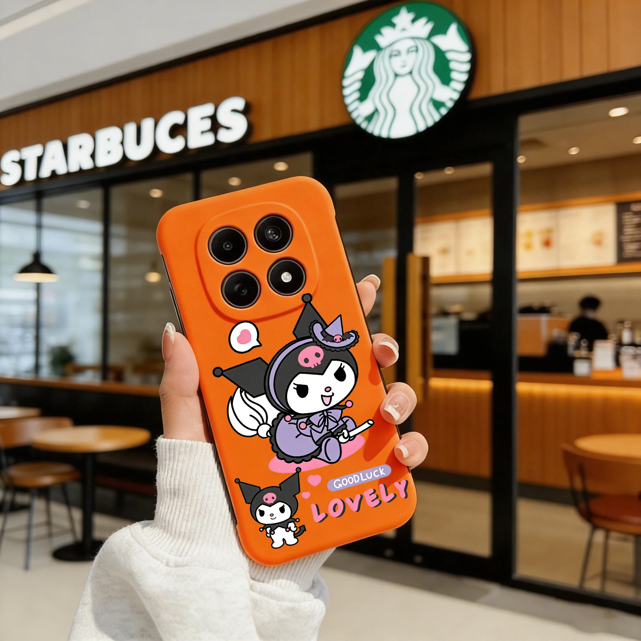 Cartoon Cute Sanrio Person Pattern Slim Frameless Case For Redmi Note 15 14 Pro Plus Poco X/F 8 Pro Max 7 6 Silky Touch PC Cover
Cartoon Cute Sanrio Person Pattern Slim Frameless Case For Redmi Note 15 14 Pro Plus Poco X/F 8 Pro Max 7 6 Silky Touch PC Cover
