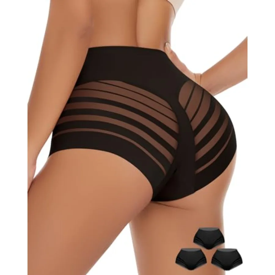 WOWENY Tummy Control Panties for Women Seamless Briefs Comfy Mesh Body Shaper Shapewear Sexy Underwear
WOWENY Tummy Control Panties for Women Seamless Briefs Comfy Mesh Body Shaper Shapewear Sexy Underwear
