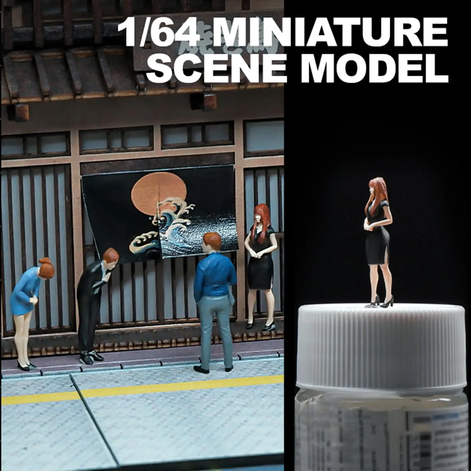 Miniature 1/64 Scale for DIY Projects Street Scene Architecture Model
Miniature 1/64 Scale for DIY Projects Street Scene Architecture Model