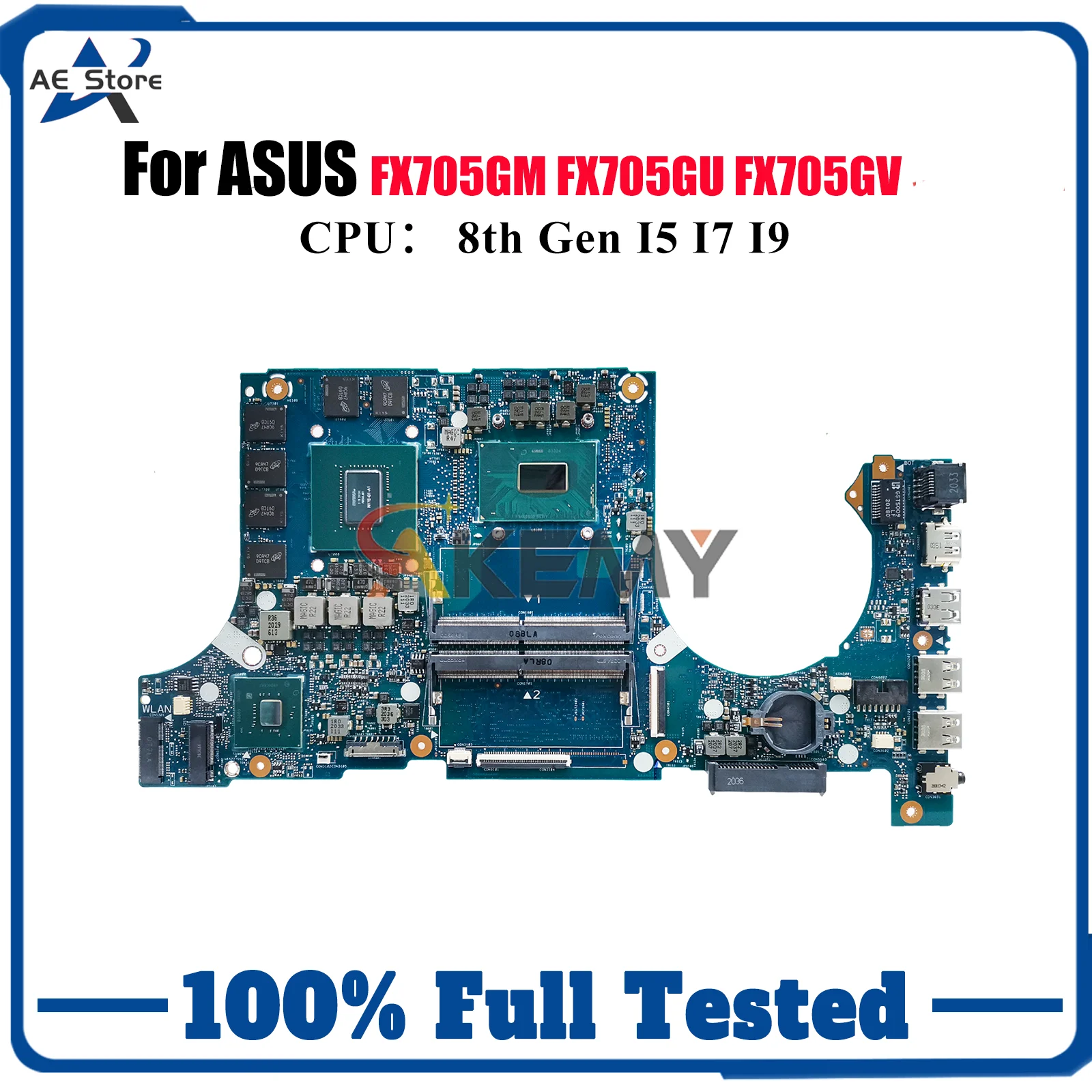 Материнская плата для ноутбука FX705GM для ASUS TUF Gaming FX705GV FX705GU FX705 FX705GM, материнская плата для ноутбука с процессором I5 I7 I9, 100% тестирование ОК
Материнская плата для ноутбука FX705GM для ASUS TUF Gaming FX705GV FX705GU FX705 FX705GM, материнская плата для ноутбука с процессором I5 I7 I9, 100% тестирование ОК