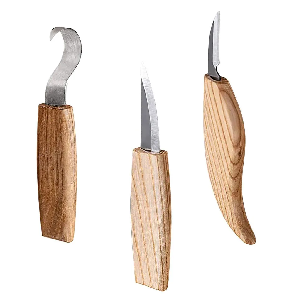 3pcs Wood Carving Tool Set Hand Carving Chisel High Grade Steel Sharp Polished Edge For Woodworking Artists Beginners Carvers
3pcs Wood Carving Tool Set Hand Carving Chisel High Grade Steel Sharp Polished Edge For Woodworking Artists Beginners Carvers