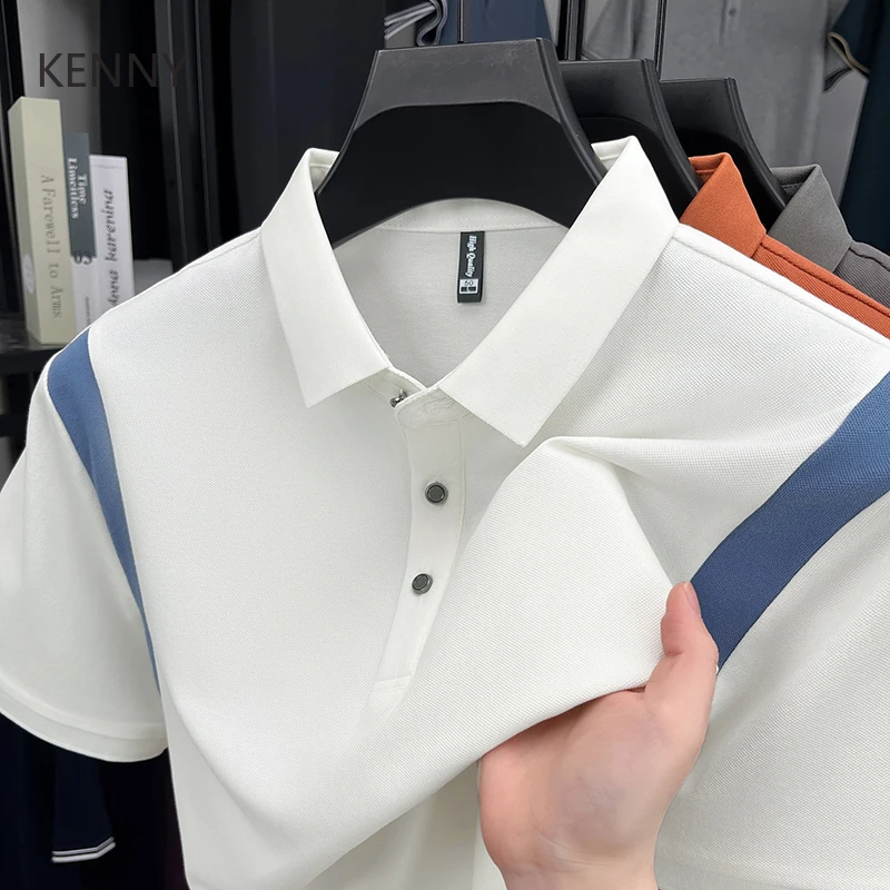Designer Clothes Men Summer Lapel Breathable and Airy Men's T-shirts Man Thermal Shirt Men's Cotton T-shirt Men's Clothing
Designer Clothes Men Summer Lapel Breathable and Airy Men's T-shirts Man Thermal Shirt Men's Cotton T-shirt Men's Clothing