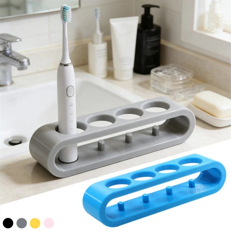 Bathroom Electric Toothbrush Storage Holder Organizer for 4 Toothbrushes Practical Storage Tool to Keep Space Neat & Clean
Bathroom Electric Toothbrush Storage Holder Organizer for 4 Toothbrushes Practical Storage Tool to Keep Space Neat & Clean