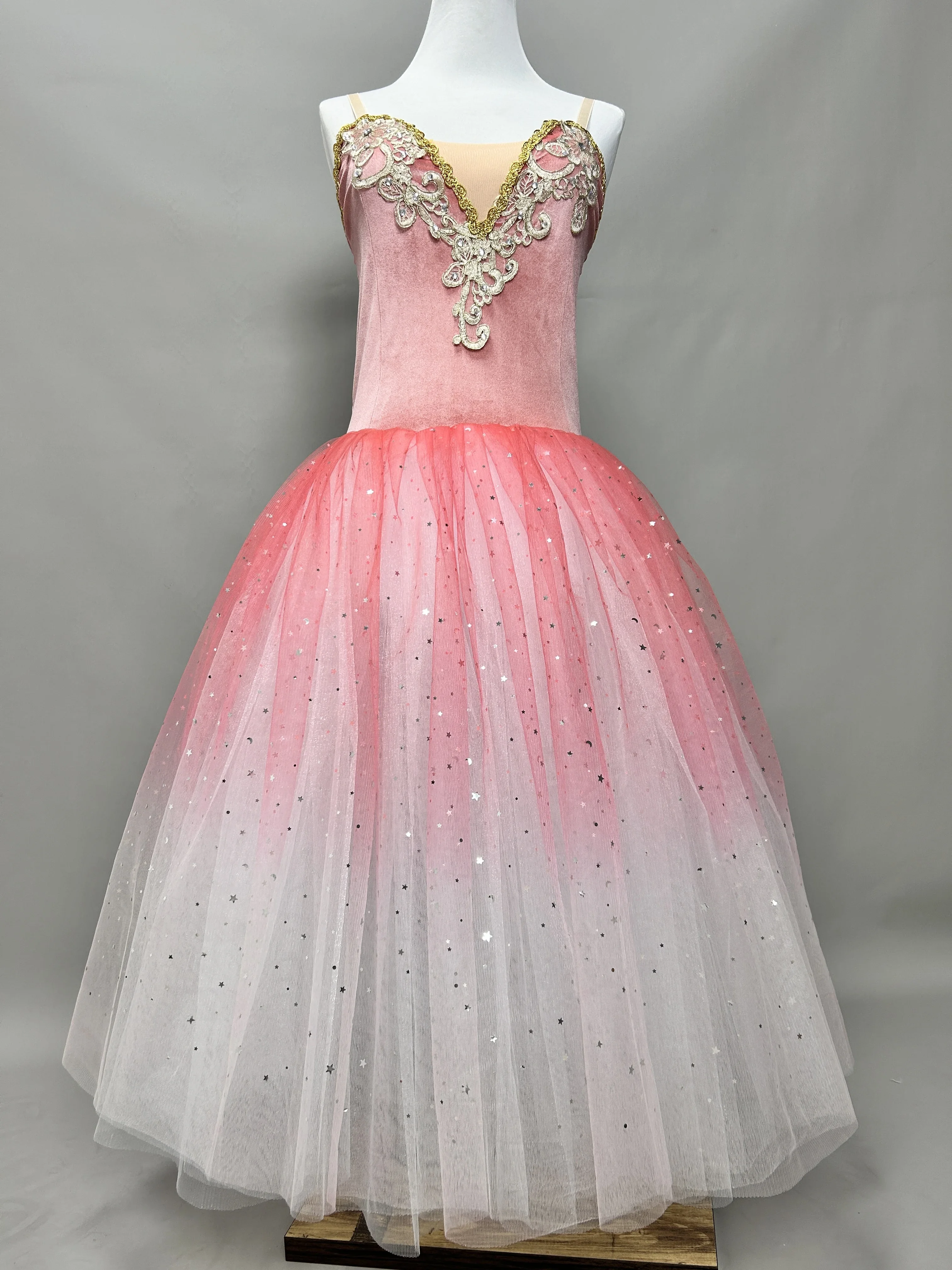 Pink Gradient Ballet Dress Sequin Child Kids Adult Long Ballerina Dress Women Ballet Costumes Girls Performance Tutu Dance Wear
Pink Gradient Ballet Dress Sequin Child Kids Adult Long Ballerina Dress Women Ballet Costumes Girls Performance Tutu Dance Wear