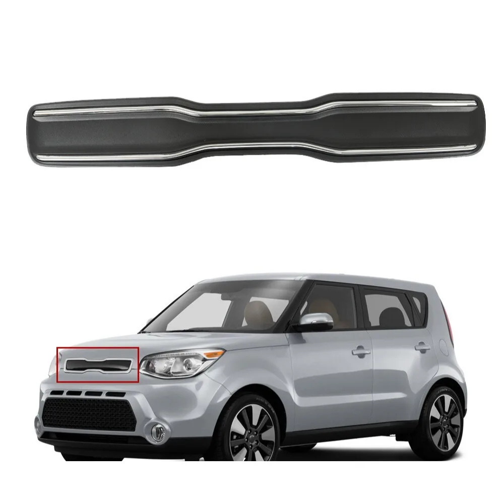 For Kia Soul 2014-2016 Front Upper Grille Black W/Chrome Trim Black New
For Kia Soul 2014-2016 Front Upper Grille Black W/Chrome Trim Black New