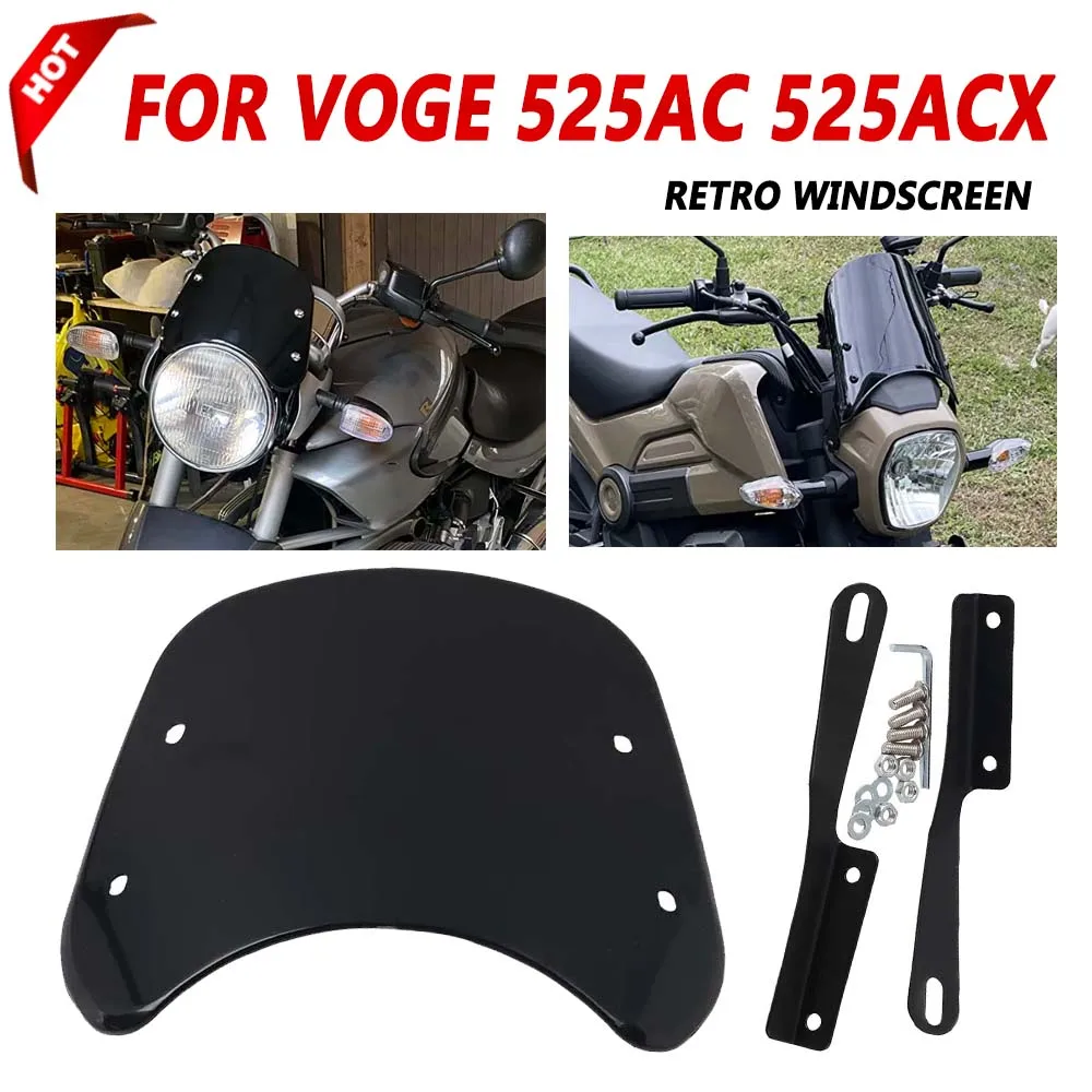 Retro Style Windshield Windscreen Wind Protection Cover for VOGE 525AC AC525 525ACX AC525X ACX525 Accessories Wind Deflectors
Retro Style Windshield Windscreen Wind Protection Cover for VOGE 525AC AC525 525ACX AC525X ACX525 Accessories Wind Deflectors