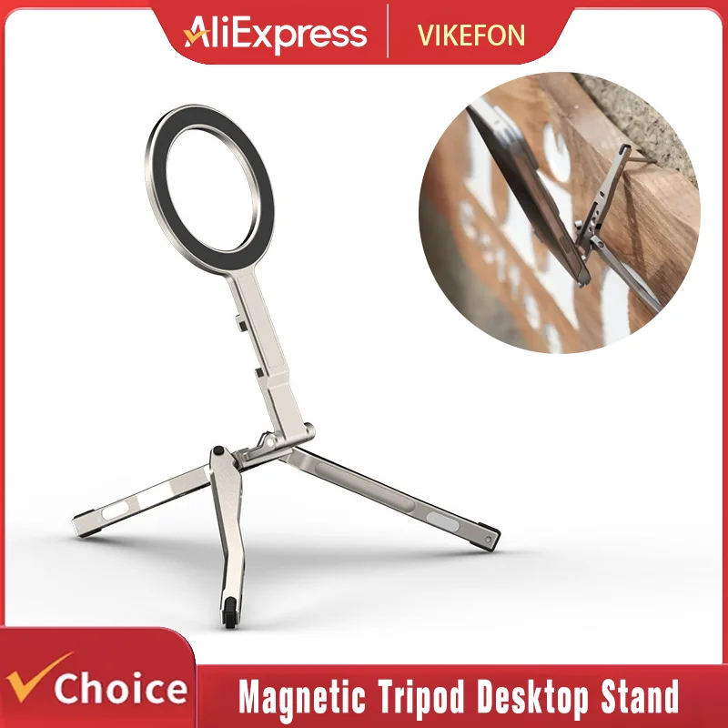 Magnetic Phone Tripod Foldable Desktop Stand Adjustable Handheld Holder Universal Metal Bracket For Live Streaming Selfie Video
Magnetic Phone Tripod Foldable Desktop Stand Adjustable Handheld Holder Universal Metal Bracket For Live Streaming Selfie Video