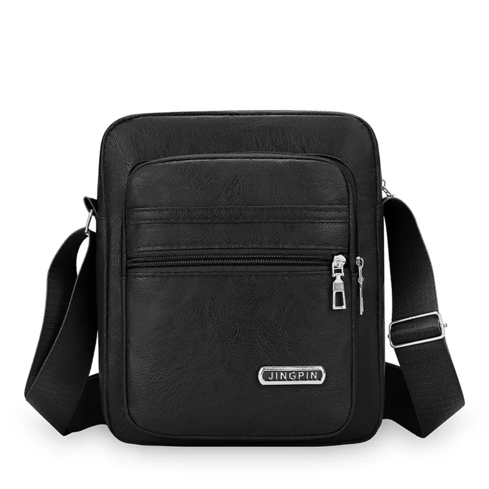 Casual PU Leather Men Crossbody Bag Multi-pocket Solid Color Shoulder Bag Large Capacity Zipper Business Messenger Bag
Casual PU Leather Men Crossbody Bag Multi-pocket Solid Color Shoulder Bag Large Capacity Zipper Business Messenger Bag