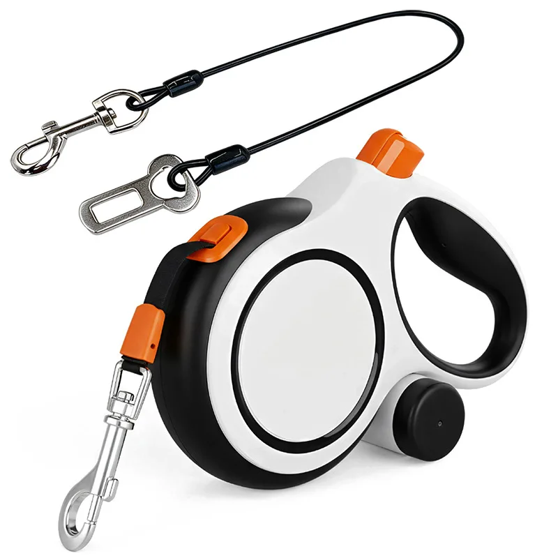 8m Dog Leash Retractable Roulette for Big Dogs Accessories Adjustable Walking Hiking Rope Equipped with a car seat belt
8m Dog Leash Retractable Roulette for Big Dogs Accessories Adjustable Walking Hiking Rope Equipped with a car seat belt