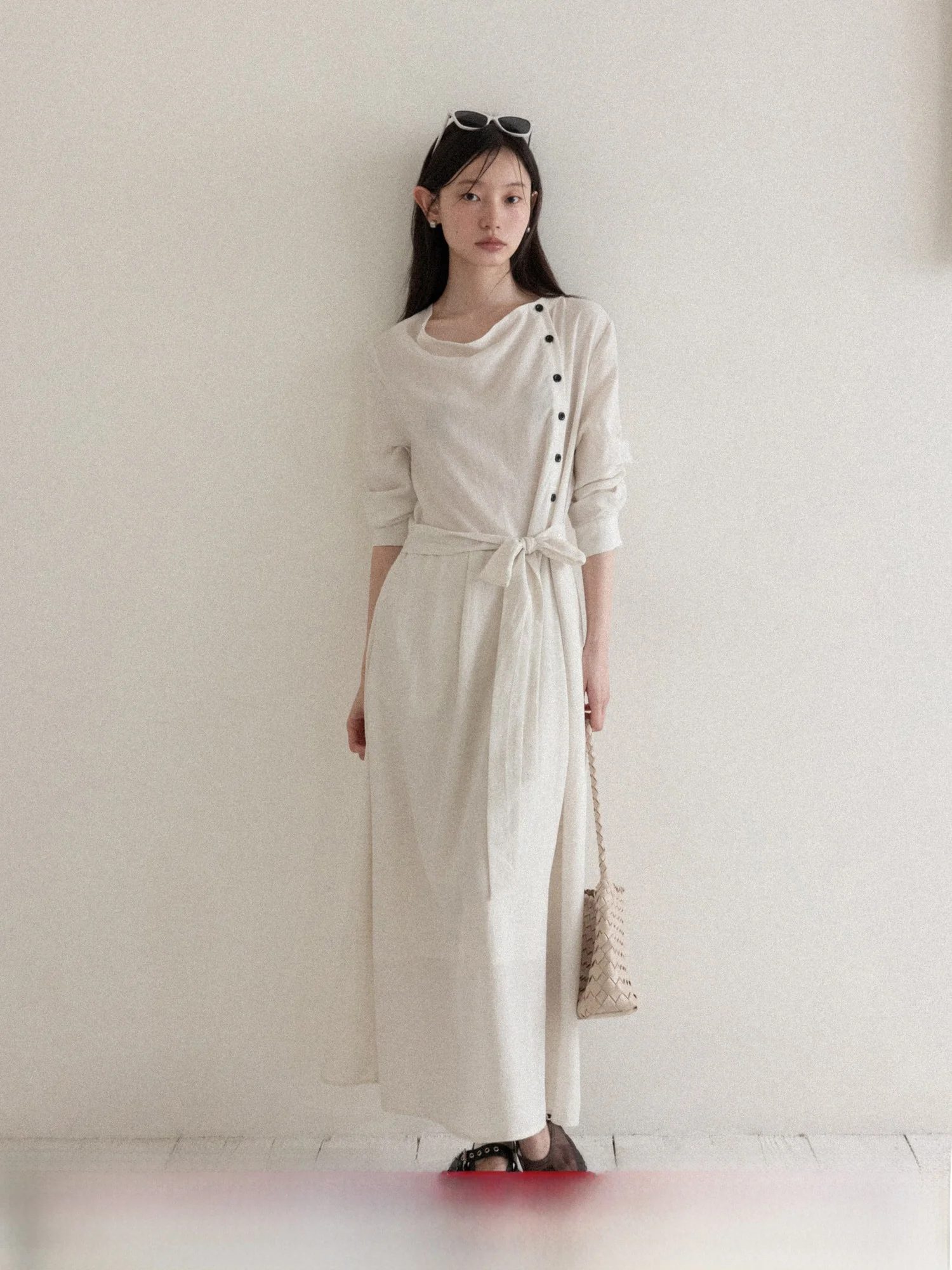 High Waist Midi Dress Women's Spring Summer Casual Loose Fit A-Line Skirt Breathable Comfortable Fabric Short Sleeve Dress
High Waist Midi Dress Women's Spring Summer Casual Loose Fit A-Line Skirt Breathable Comfortable Fabric Short Sleeve Dress