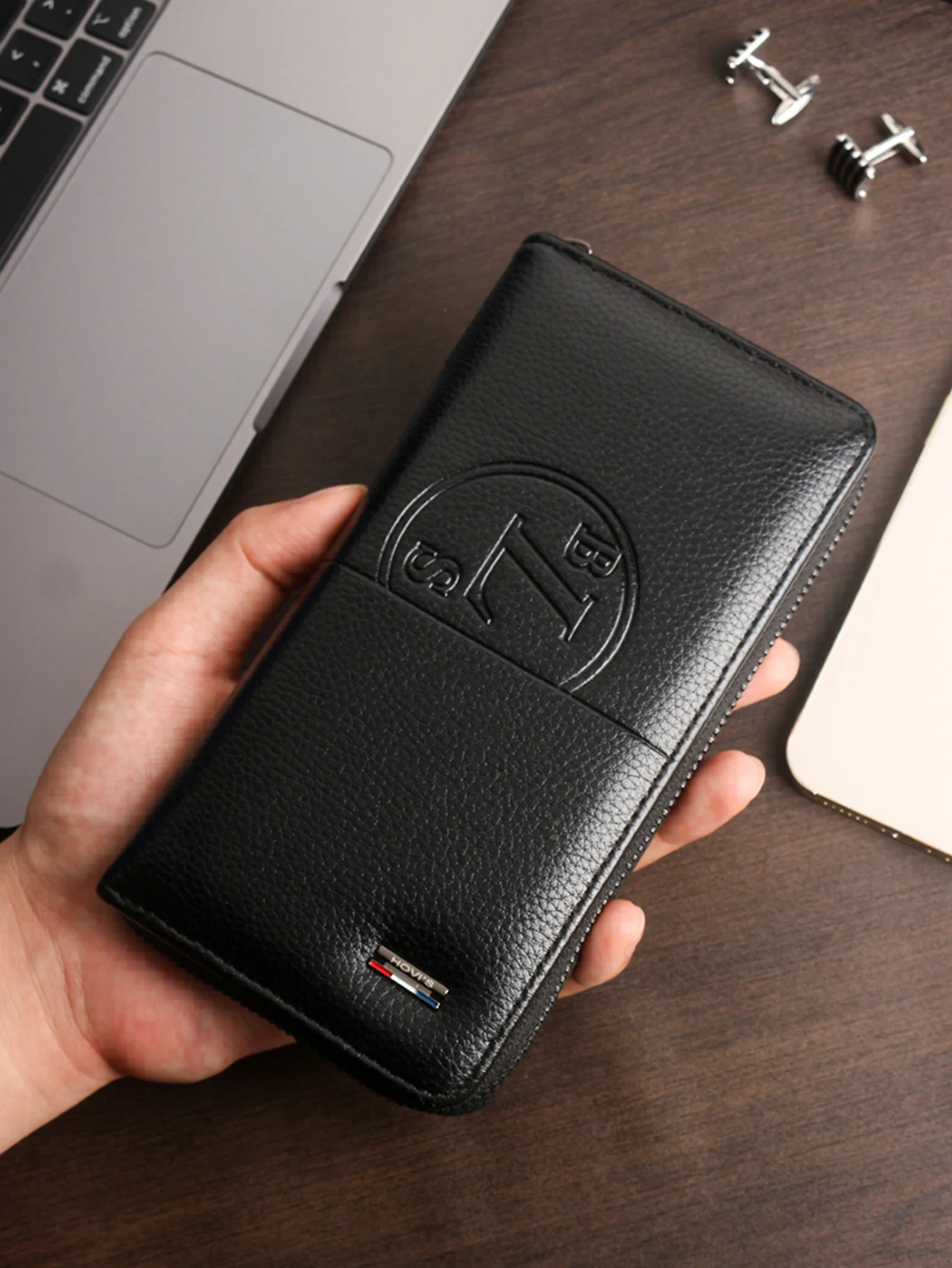 Стильный винтажный длинный кошелек для мужчин — деловой и пригородный кошелек большой емкости на молнии с несколькими отделениями для карт
Стильный винтажный длинный кошелек для мужчин — деловой и пригородный кошелек большой емкости на молнии с несколькими отделениями для карт