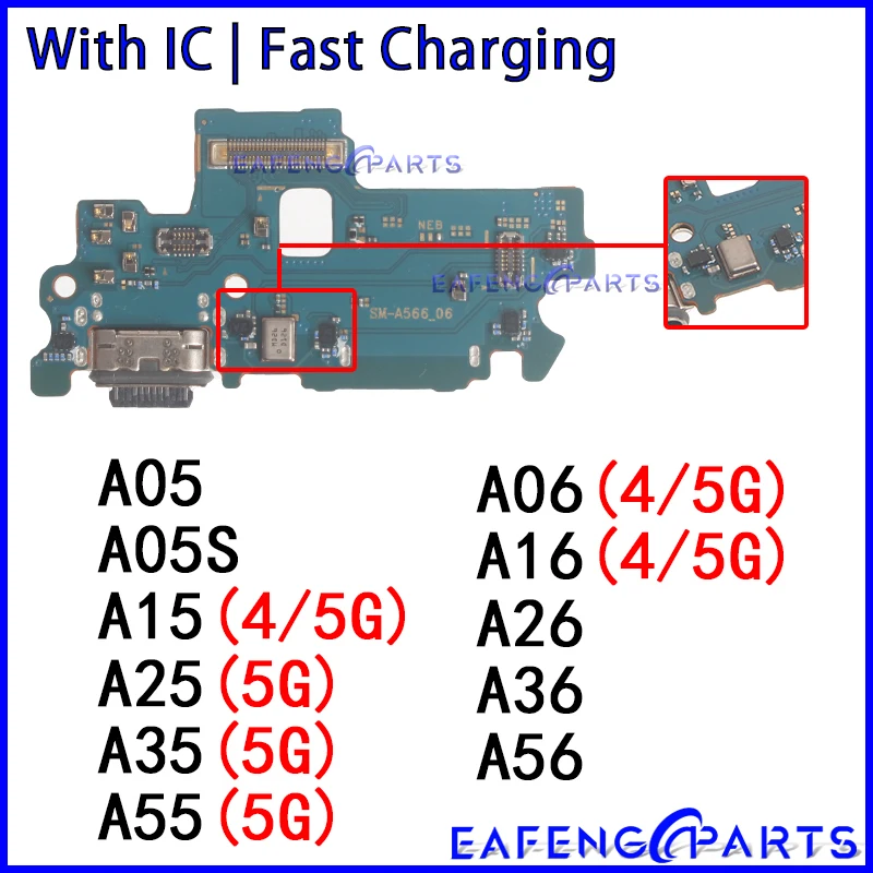 Usb Dock Charger Ports for Samsung Galaxy A06 A16 A05 A05S A35 A55 A15 A25 A26 A36 A56 4G 5G with IC Charging Board Module
Usb Dock Charger Ports for Samsung Galaxy A06 A16 A05 A05S A35 A55 A15 A25 A26 A36 A56 4G 5G with IC Charging Board Module