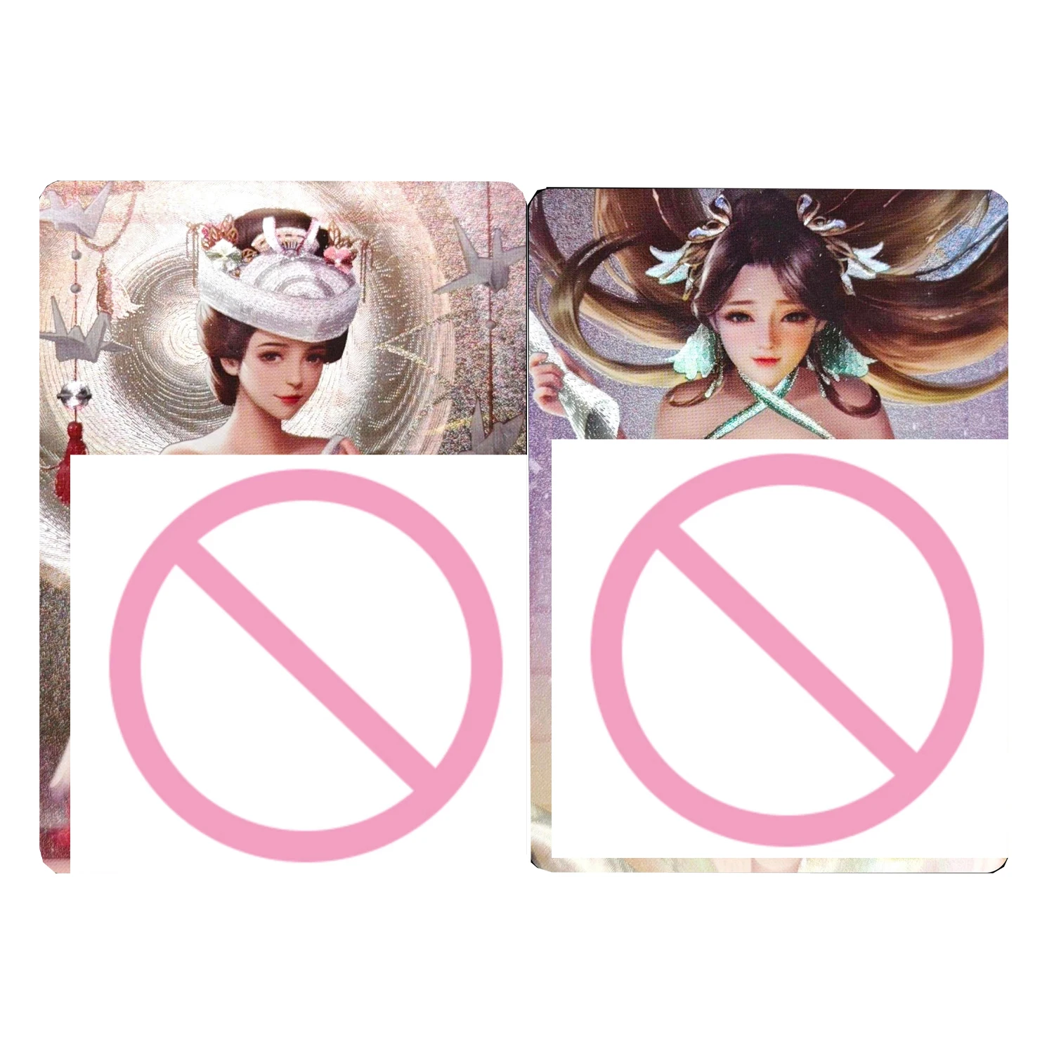 2Pcs/set Diy Self Made Goddess Story Ancient Style Cute Collection Card Coarse Flash Anime Cards Gift Toys
2Pcs/set Diy Self Made Goddess Story Ancient Style Cute Collection Card Coarse Flash Anime Cards Gift Toys
