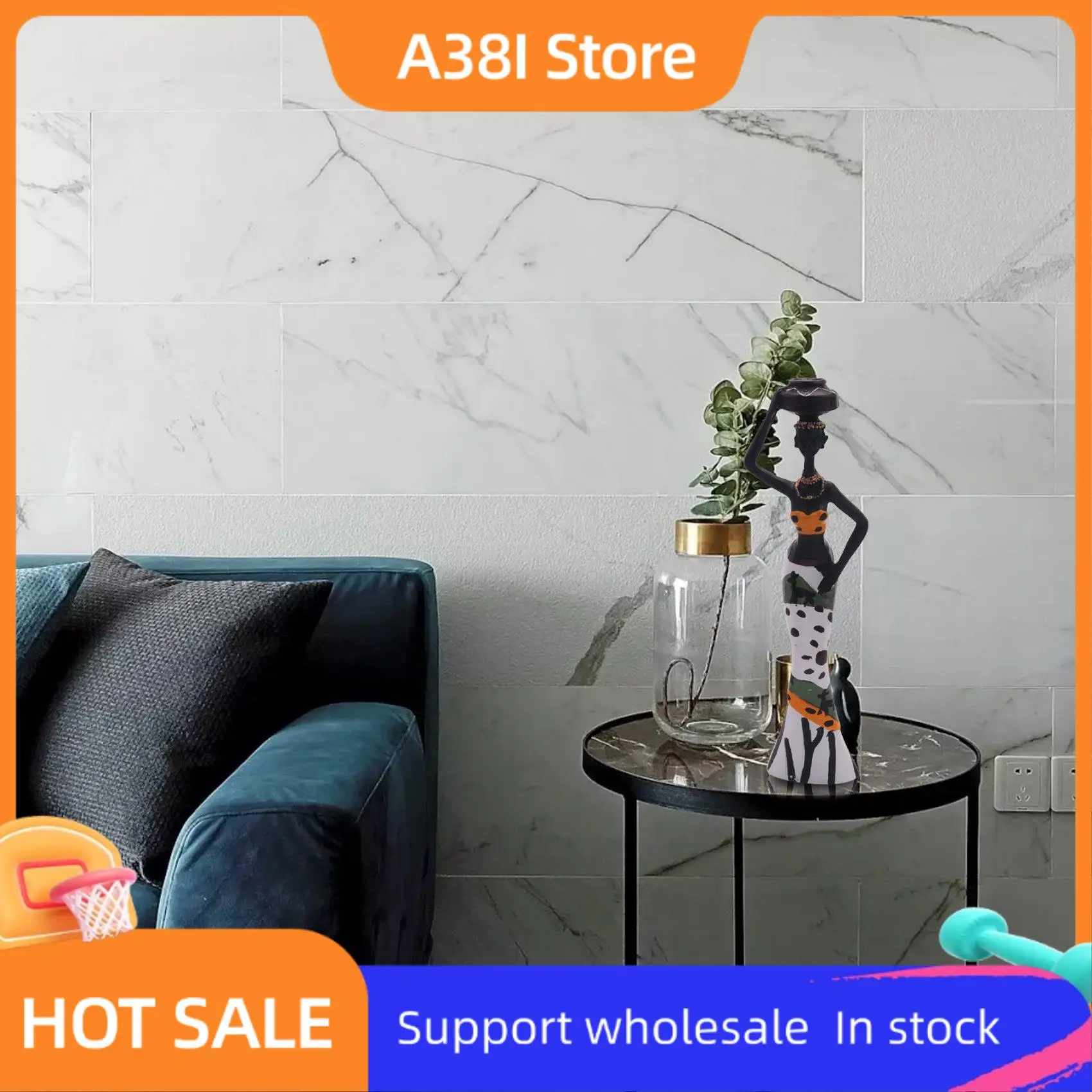 A38I 3Pcs Retro Vase African Woman Statue Exotic Resin Culture Figurines Set For Home Hotel Living Room Decoration Craft Ornamen
A38I 3Pcs Retro Vase African Woman Statue Exotic Resin Culture Figurines Set For Home Hotel Living Room Decoration Craft Ornamen